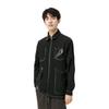 Li Ning X Artist Dft Light Wash Casual Denim Jacket Men Jacket Black AJDR387-1