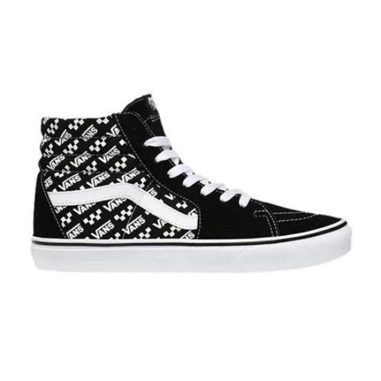 

Vans Sk8-Hi Logo Repeat - Black VN0A4U3CTEZ Men s Shoes EU 36.5 белый/чёрный