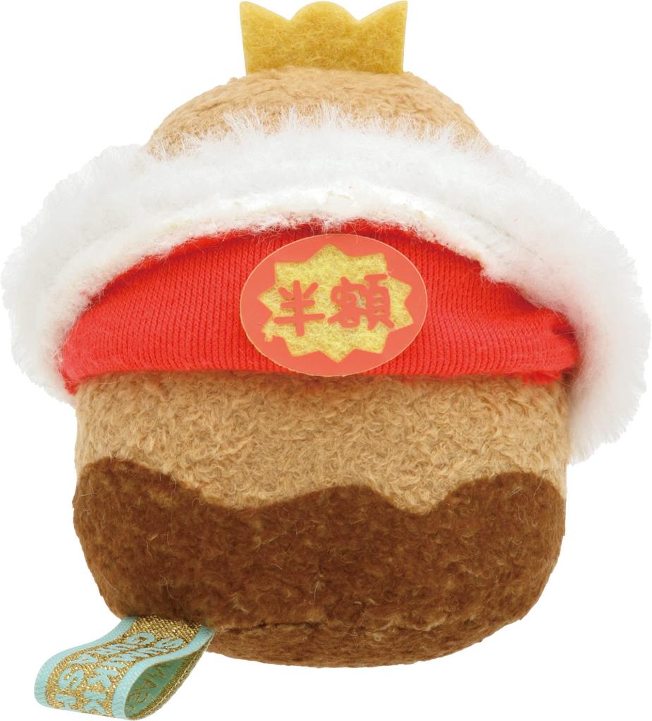 MF93001 Sumikkogurashi Kolekce "Vítejte v království jídla" Mini plyšová hračka Král Tonkatsu