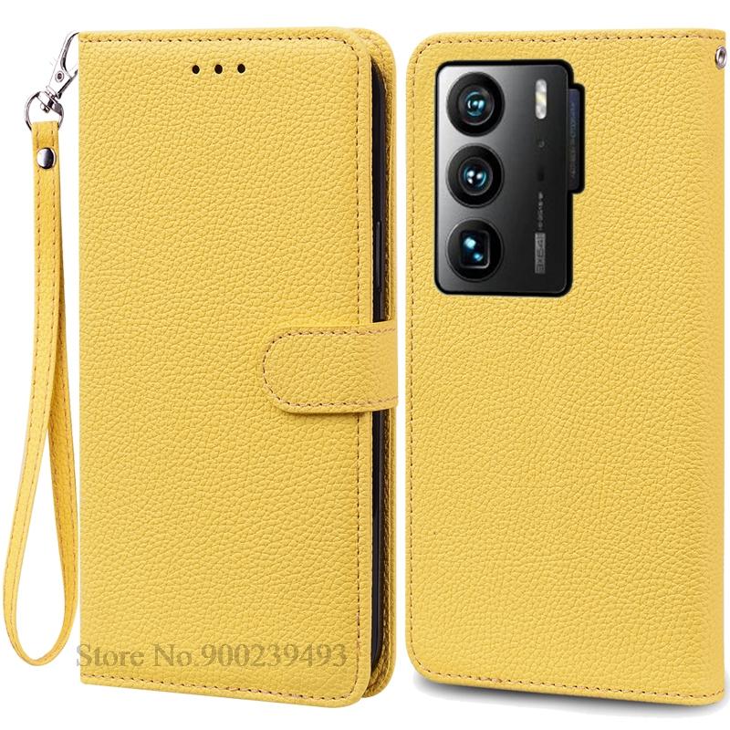 For ZTE Axon 40 Ultra Case Wallet Flip Leather Case For ZTE Axon 40 Ultra Case Silicone Book Cover Coque Fundas