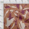 oneOone Cotton Flex Brown Fabric Abstracts Craft Projects Decor Fabric Printed By The Yard 40 Inch