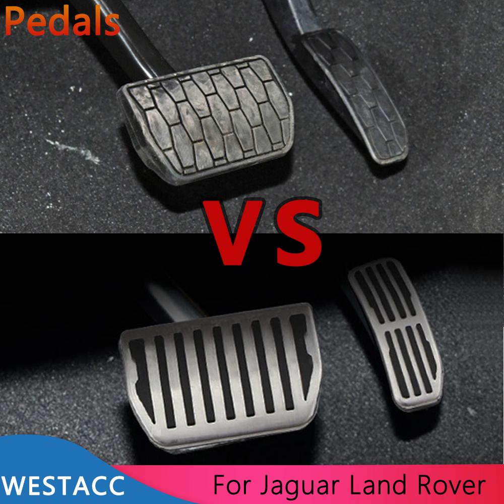 Autopedale Gasbremspedalabdeckung für Land Rover Evoque Discovery Ranger Rover Velar für Jaguar XFL XE F-Pace AT