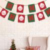 2D Christmas Decorations Wooden Christmas Flags For Shopping Malls, Shops, Corridors, And Aisles. Wooden Christmas Tree Hanging Flags