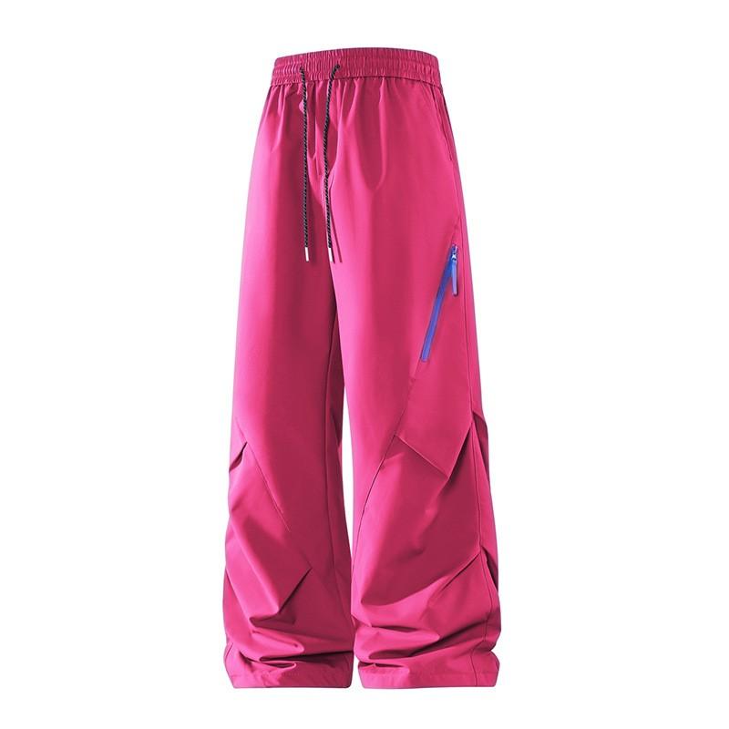 Men Women Winter Waterproof Windproof Hiking Pants With Removable Duck Down Liner 2-Piece Set