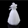 Candle Decoration White Romantic Elegant Boxed Bridal Bride Gown Dress Design Candle Wedding Party Home Decor Wedding Decoration