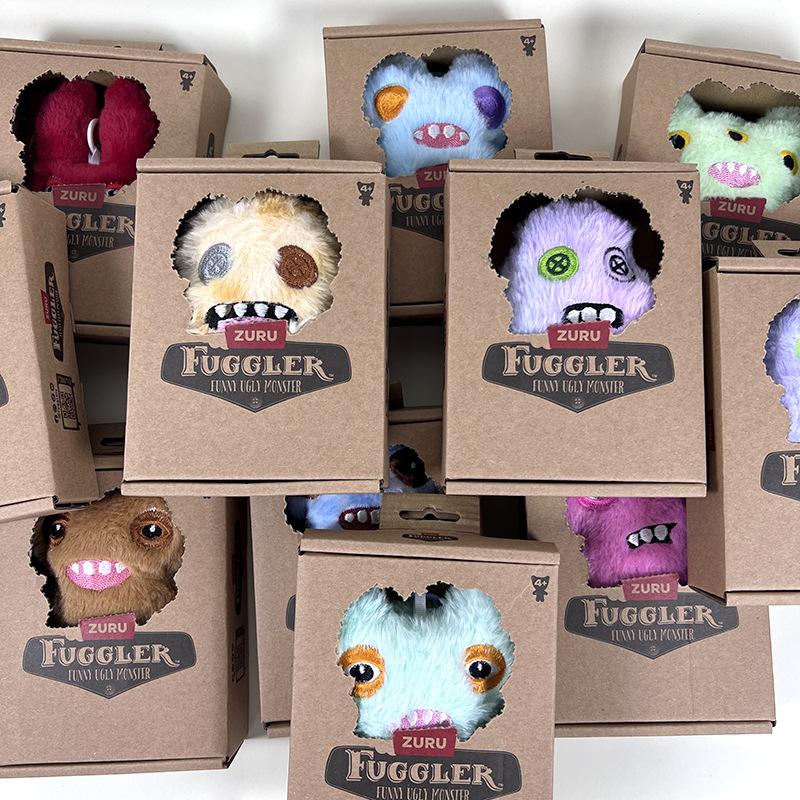 Fuggler Tooth Monster Ugly Cute Funny Baby V3 Series Plush Doll Ornament Bed And Sofa Decoration Children'S Birthday Gift