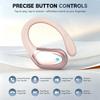 Sports Bluetooth Headphones, 80Hrs Playtime Wireless Earbuds with LED Power Display, IPX7 Waterproof Earphones for Workout/Running, Noise Canceling