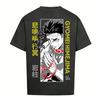 Demon Slayer Gyomei Himejima Anime T Shirt Men Women Casual Cotton Short Sleeve Tee Tops 2026 Summer Graphic Print Streetwear