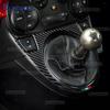 Gola de Fibra de Carbono para Alavanca de Câmbio para Fiat 500 2008-2015 & Abarth 595 695 595C 695C 2012-2015 AT MT