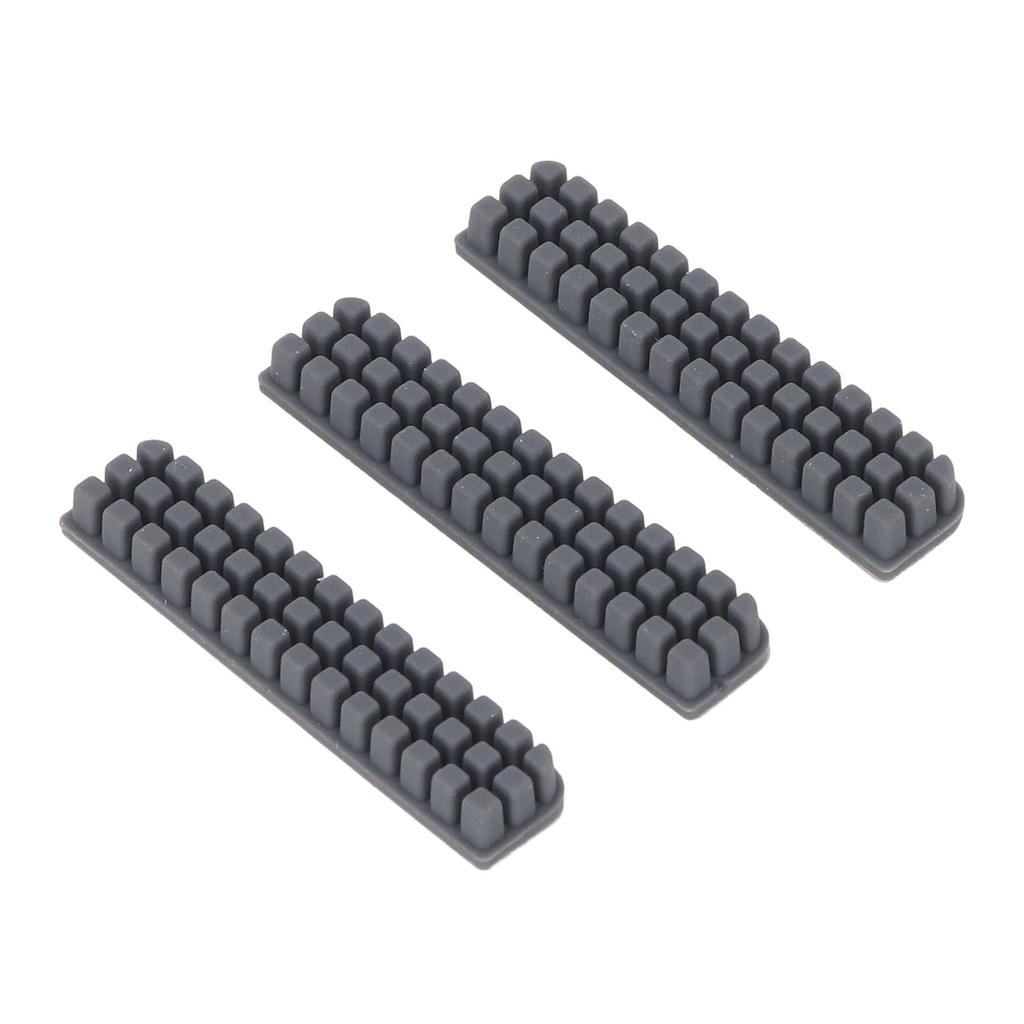 3PCS Silicone Nozzle Brush Hotbed Mounted Filament Buildup Cleaning Brush for Bambu Lab A1 3D Printe