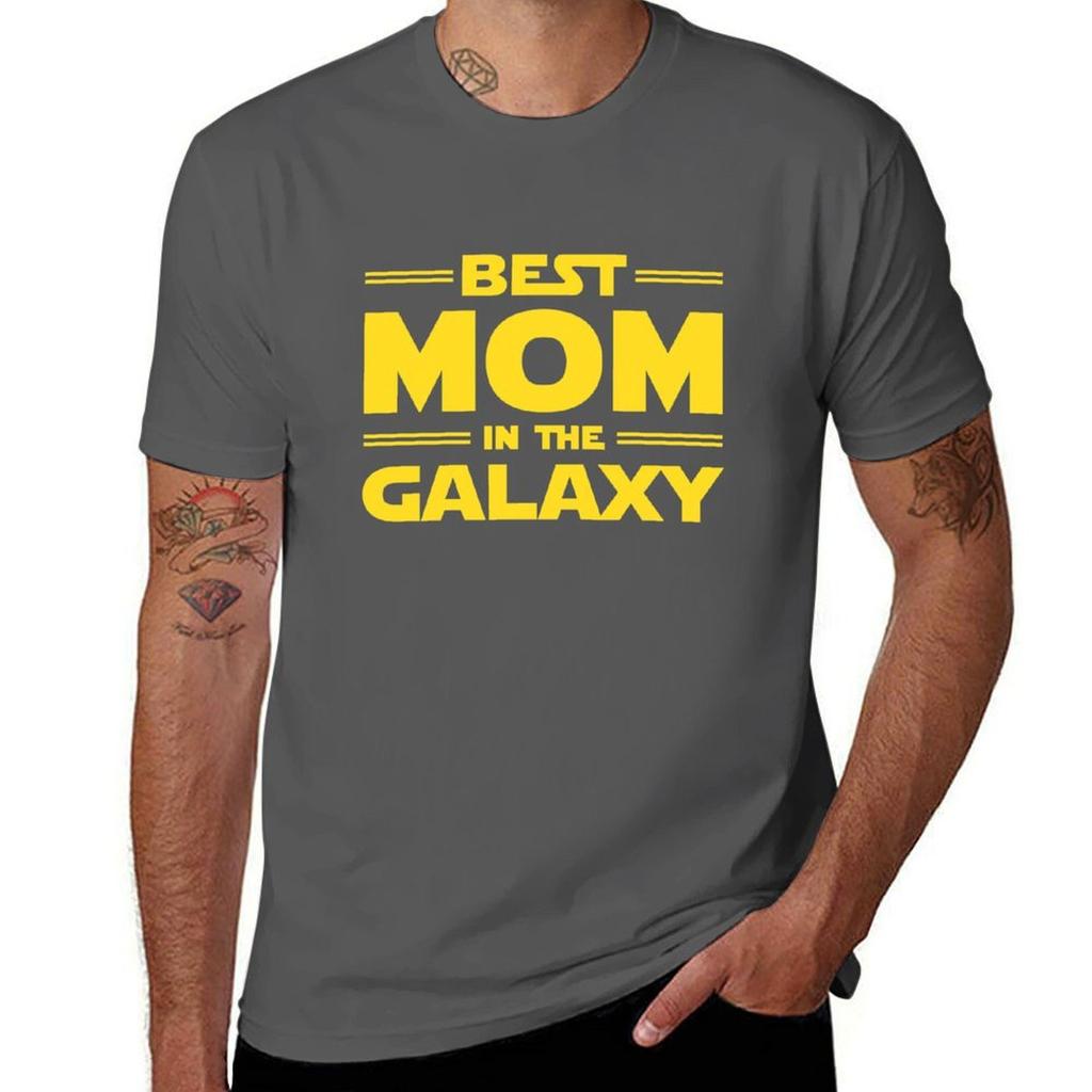 Best Mom In The Galaxy Tshirt Street Art Print Tee Shirt