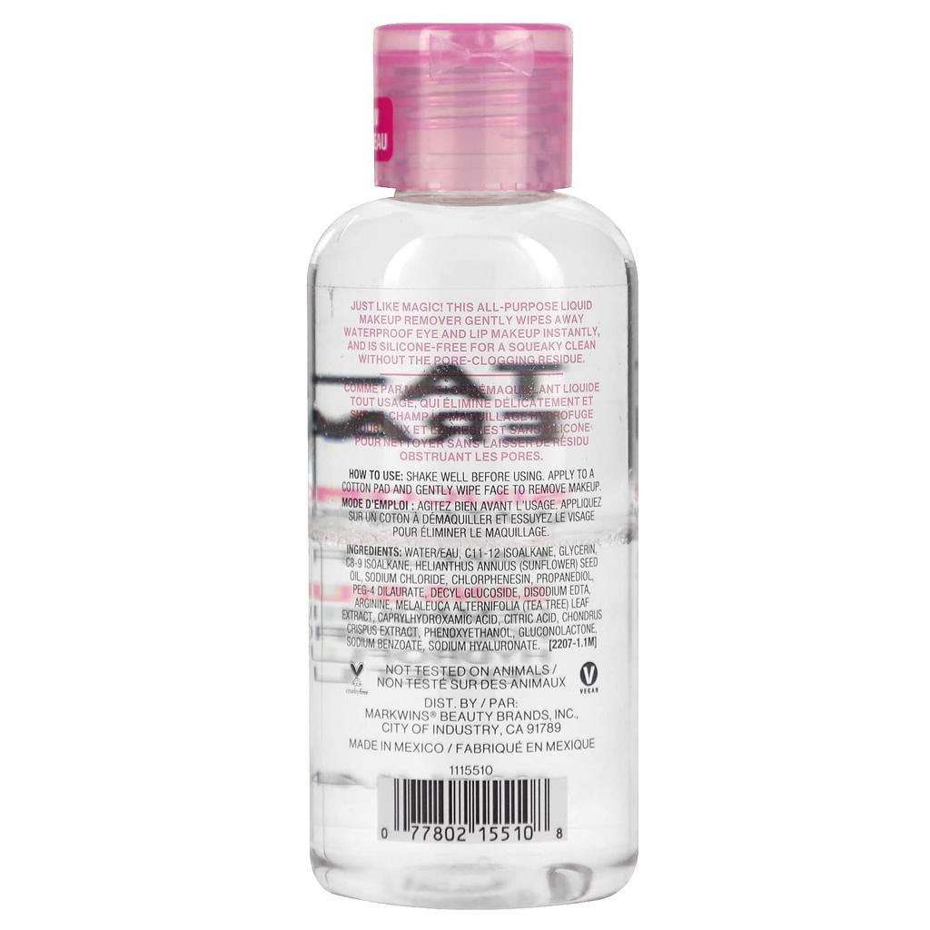 Wet N Wild Voila! Eraser, Waterproof Eye & Lip Makeup Remover, 130ml (4.4fl Oz)