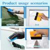 Vinyl Squeegee Scraper Tool 4 Inch Non-Slip Handle Felt Edge for Car Sticker Carbon Film Wrap Decal Application