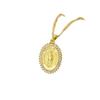 Beautifully Alloy Crafted Moon And Leaf Pendant Necklace With Dazzling Embellishments Rhinestone