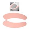 1 Pair Bathroom Warmer Toilet Seat Cover Pads Washable Reusable Thick Cushion All Seasons