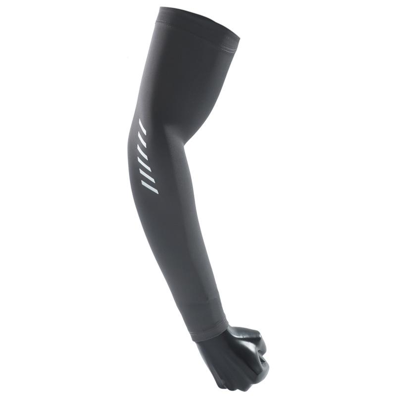 Summer Sunscreen Ice Silk Sleeves Outdoor Sports Cycling Fishing Golf Driving Simple Men's Cold Sleeves