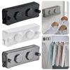 5.1 Meters Length Retractable Clothesline Wall-Mounted Adjustable Heavy Duty Drying Rack Double Wire Stainless Steel Clothesline