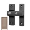 Luminous Door Bolts 90°/180° Plug Baby Safety Lock Security Metal Door Buckle  Indoor