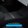 Real Carbon Fiber Center Console Cover For Tesla Model 3 Y Highland 2025 24 Accessories Not Affect Central Control Push-pull Use