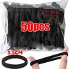 10/500pcs High Elastic Hair Bands For Girls Black Hairband Rubber Ties Ponytail Holder Scrunchies Kids Hair Accessories