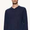 CROQUIS Men's 2026 Spring Slim Fit V-Neck Long Sleeve Knit Sweater