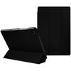 Silver HT - Étui magnétique pour Tablette Samsung Galaxy Tab A9+ (SM-X210 SM-X215 LTE SM-X216 5G) avec Fonction Black Stand
