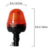 Amber LED Strobe Light for Truck Agriculture Beacon Lamp Flashing Warning Vehicle Emergency Security Alarm 60 LED 12V 24V Yellow