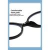 2025 Glasses Frame Nerd Oval Fashion Flat Mirror  Version Versatile Plain Faced Women's