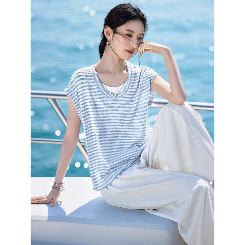 XWI Women s Striped Resort Summer Outfit Set L