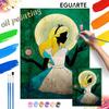 Disney Alice In Wonderland Paint By Number Kit Drawing Canvas DIY Picture Home Decor Modern Abstract Wall Art Oil Painting Decoration