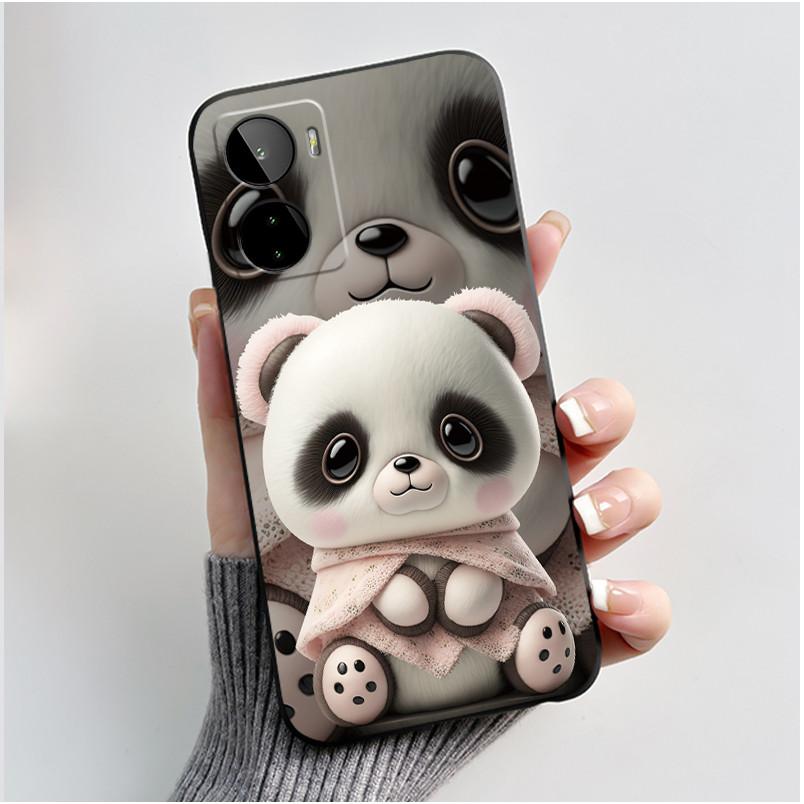 Case For BLU G93 Phone Case Luxury Cute Love Rabbit Cartoon Funny Pattern Cover Shell Black TPU Soft Silicone Protective Casing