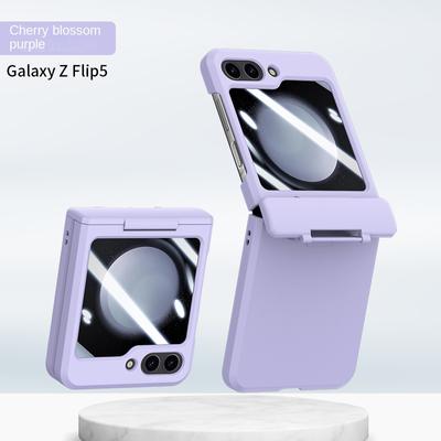 Hard Shell Plastic Phone Case for Samsung Galaxy Z Flip 5 4 3 Flip5 Flip4 Flip3 5G Full Package Hinge Protection Cover