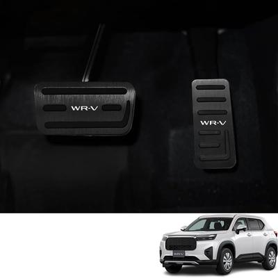 Bmolpt Aluminium Pedalabdeckung Kompatibel Honda WR-V/WRV DG5 DG Serie (März 2024 und aufwärts)