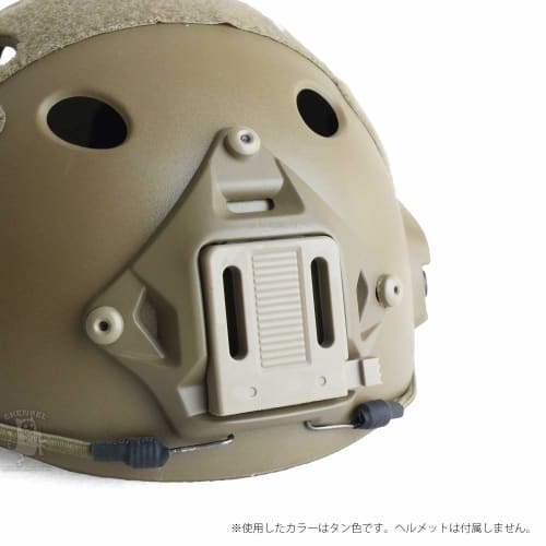 SHENKEL FAST Helmet NVG Mount Adapter & Goggle Swivel Clip OD Parts Set, Airsoft/Airsoft Gear