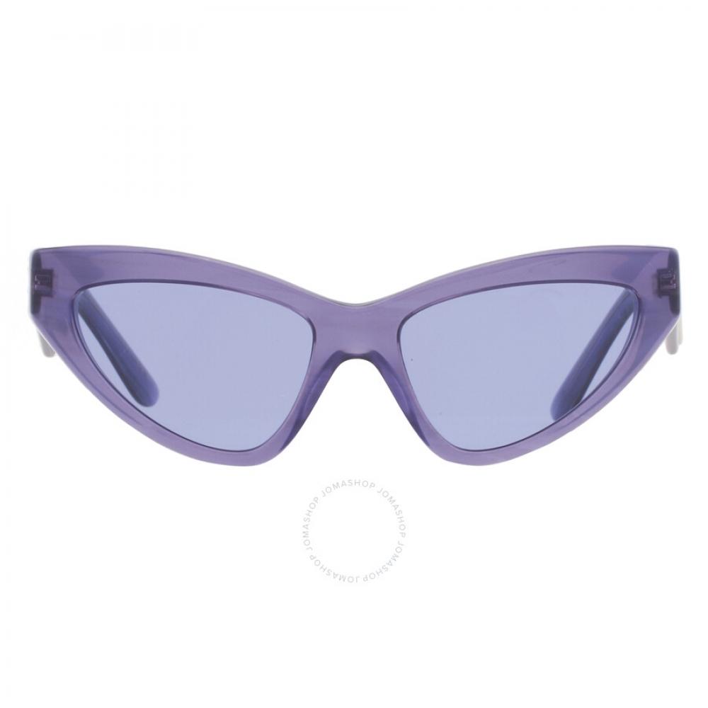 

Dolce Gabbana Violet Cat Eye Ladies Sunglasses DG4439 34071A 55