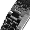 Fashionable Steel Band Couple Bracelet Watch LED Lighting Electronic Wristwatch (#1)