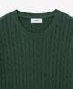Tienjiti Essential Cable Knit Top (Green) Tnsw5E204E2