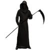 Big Boy Sort Djævel Halloween Kostume, Spøgelsesfestle Kostume med Le, Døden Scene Kostume