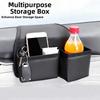 Leather Car Window Storage Box Universal Car Armrest Cup Holder Camping