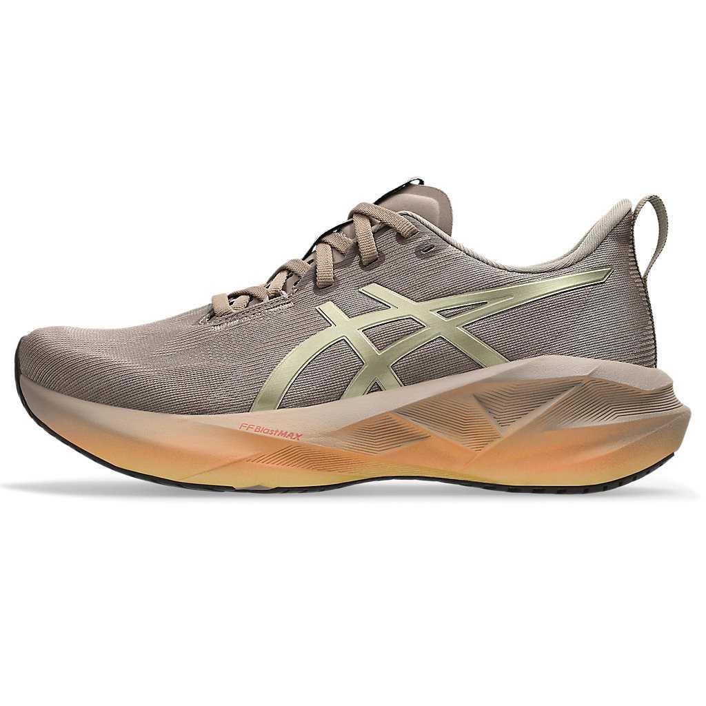 Женские кроссовки Asics Novablast 5 Luxe Коричневый Тауп-Серый 1012B815-020 40