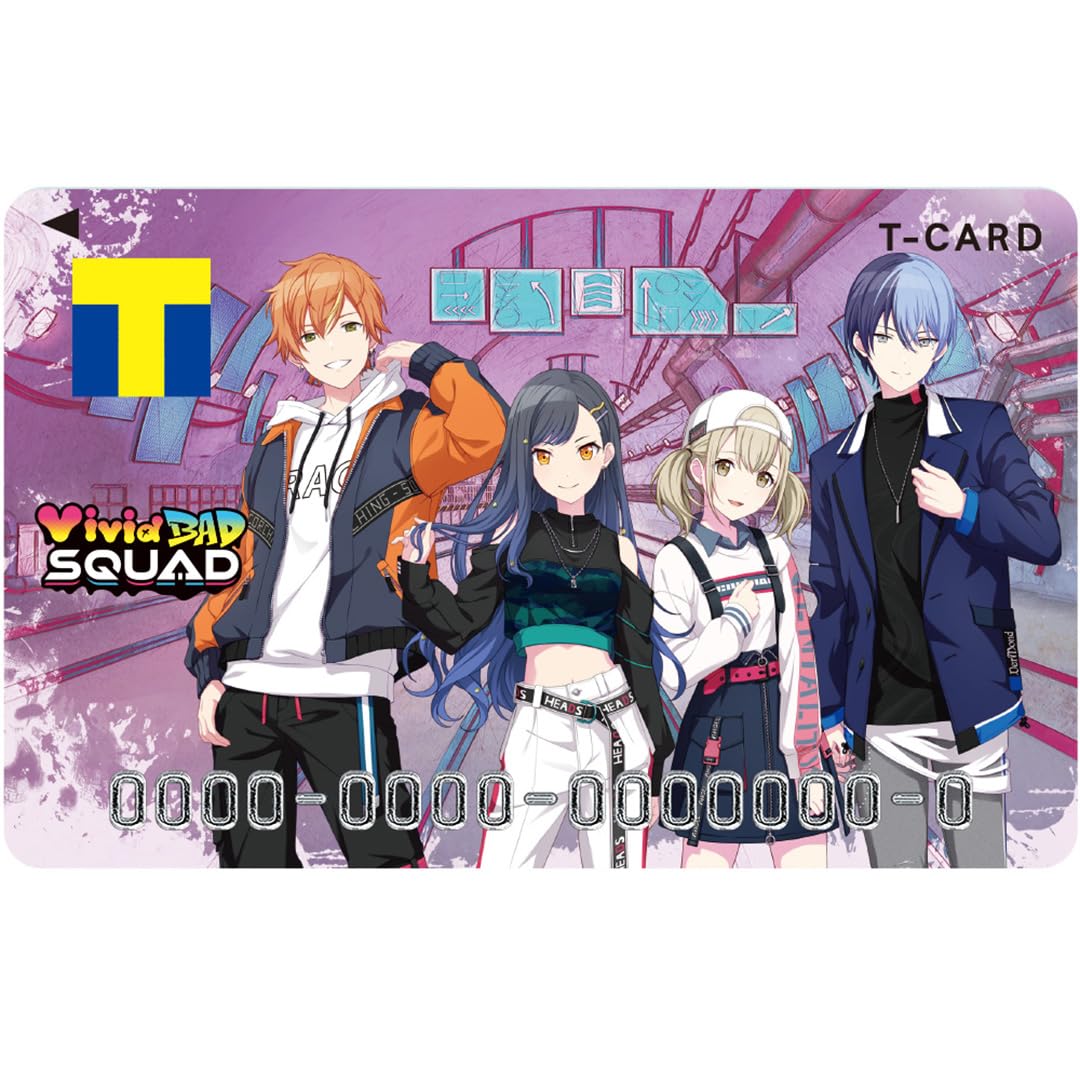 

T Card BAD SQUAD Совершенно новый проект Sekai (Яркий мир)