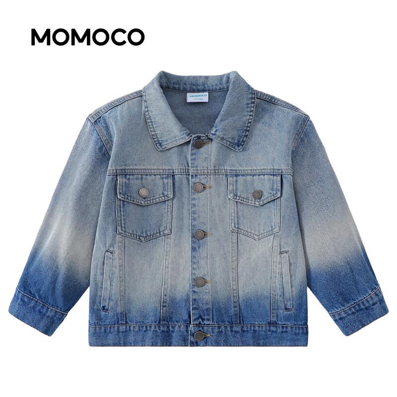 MOMOCO Boys' Casual Denim Jacket