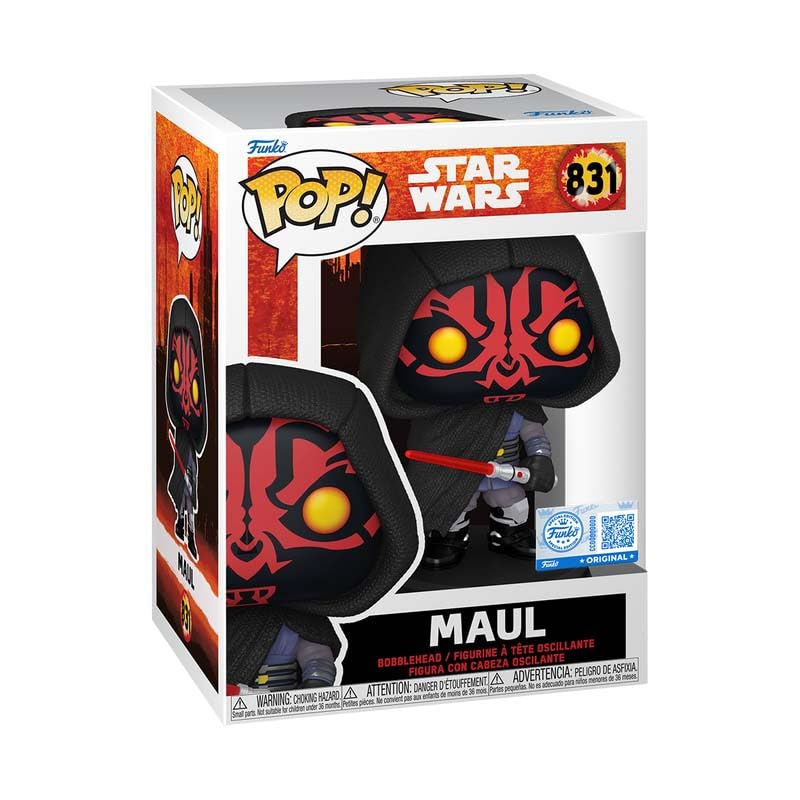 Funko Lord STAR LORD Darth Maul Pop! Maul/Shadow WARS MAUL/SHADOW (with robe) белый