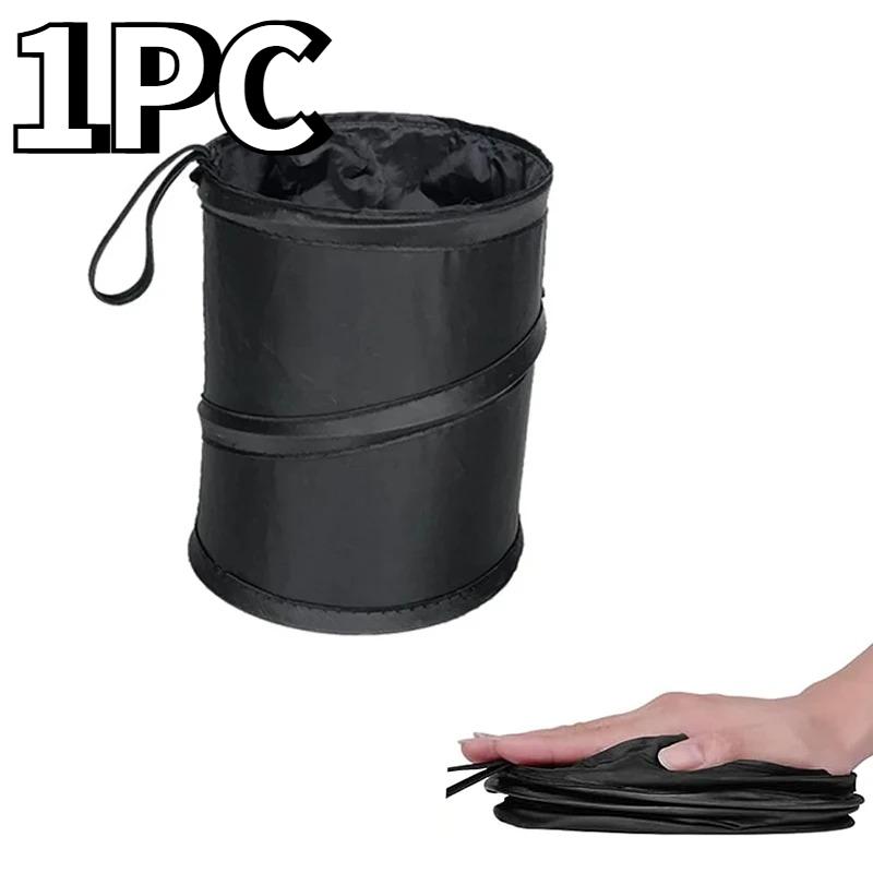 

Foldable Car Garbage Bin Portable Pop-up Car Trash Can Hanging Car Debris Bin Household Multifunctional Waste Sundries Basket