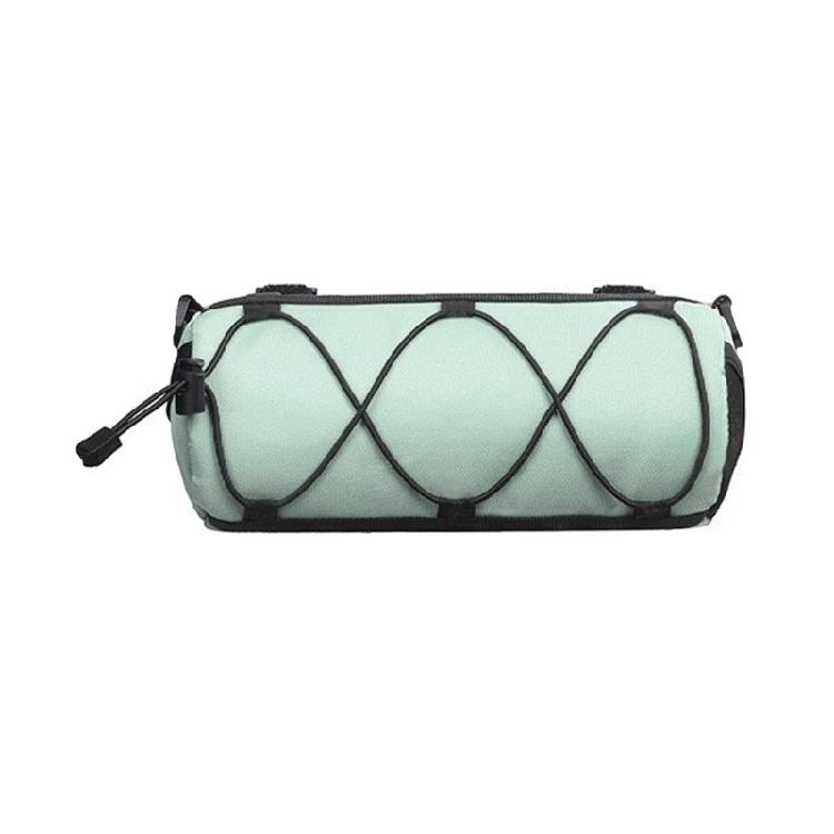 

Weatherproofed Bike Top Tube Organizers Removable Shoulder Strap for Commuters Cyclists зелений