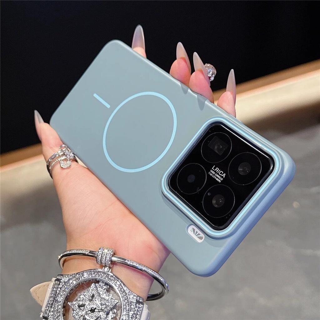 For XiaoMi 17T PRO 15T Pro Case Luxury Ultra-thin Matte Magnetic Anti-drop Hard Cover Shockproof Wireless charging Funda Mi 17T