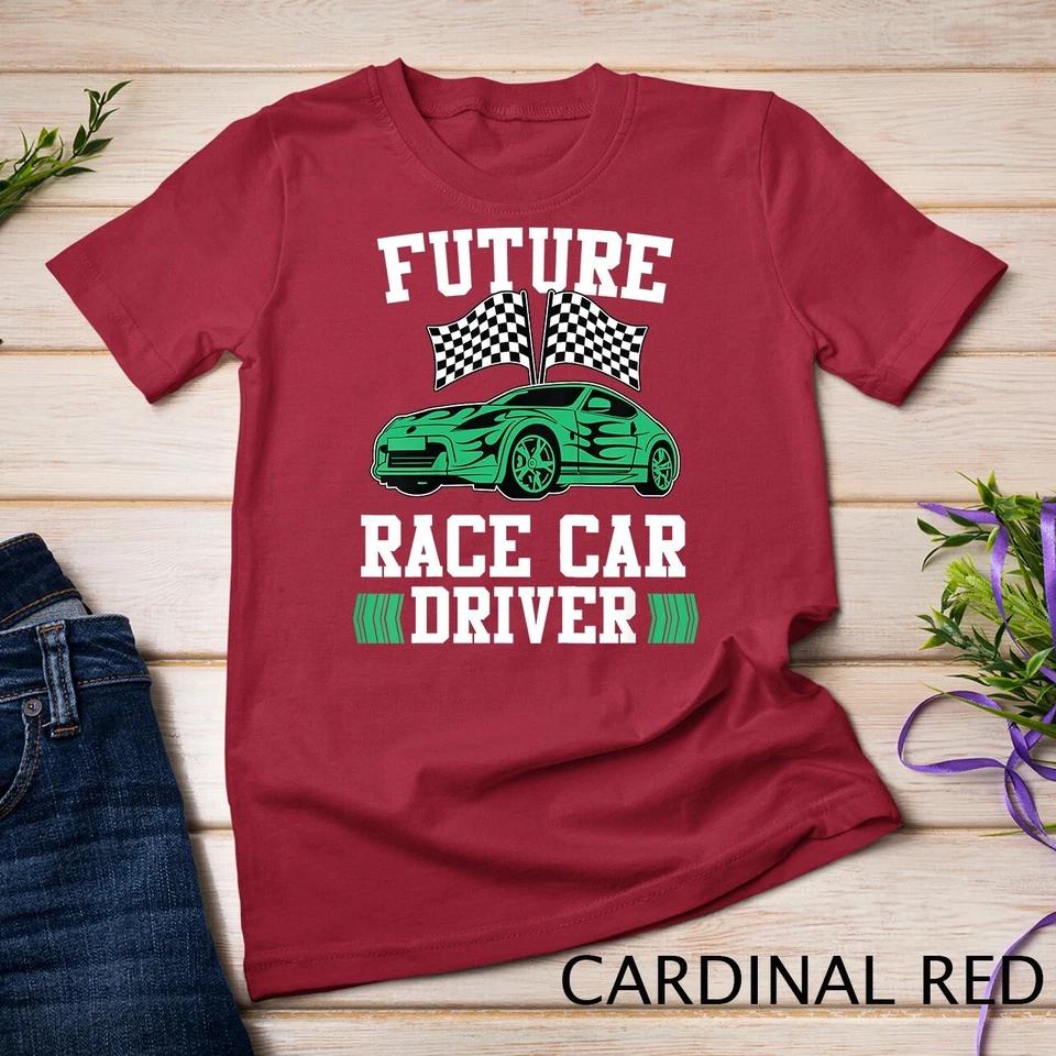 Kids Cute Kids Future Race Car Driver T-Shirt Unisex T-shirt XL
