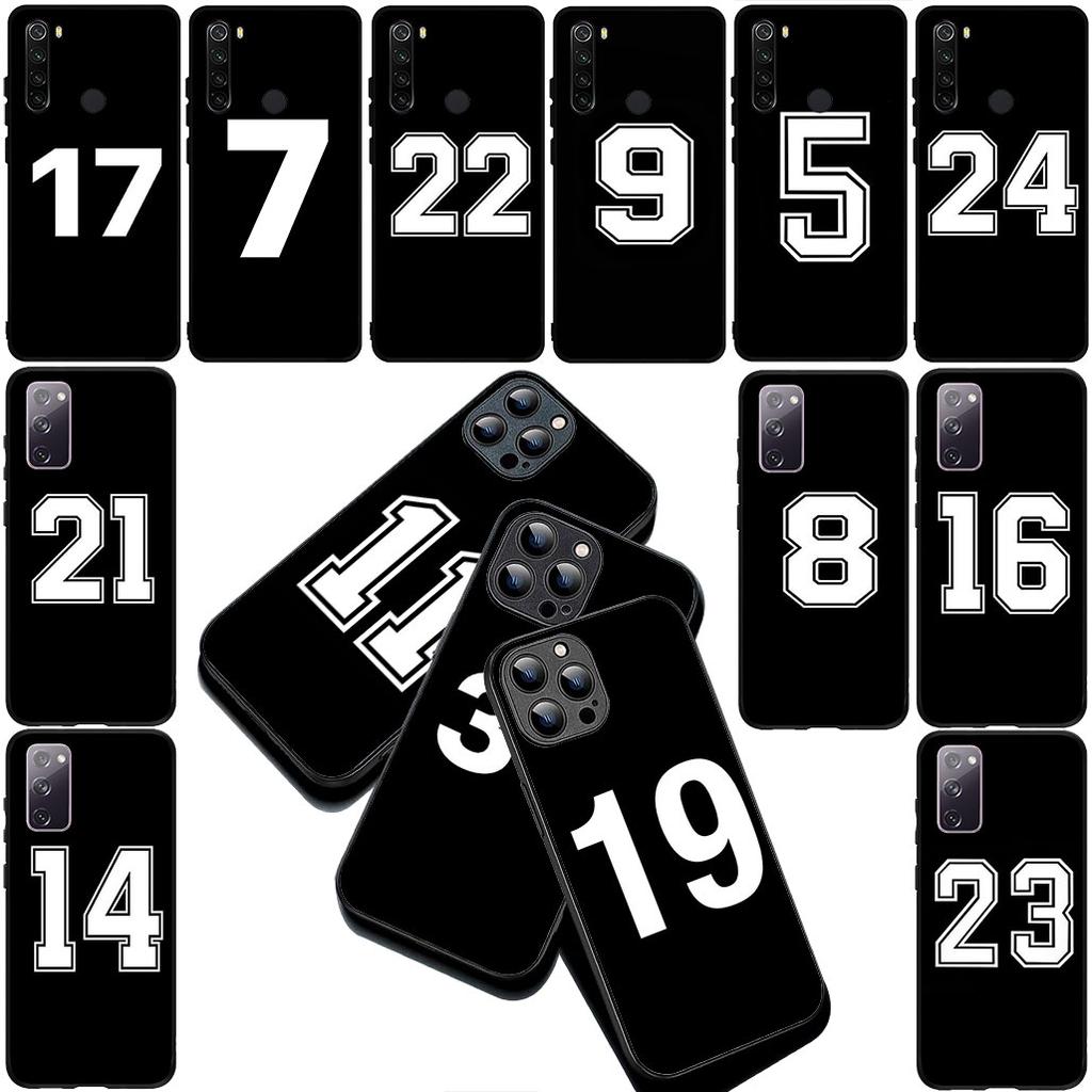 Number Football Basketball Sport Lucky Cover for Xiaomi Poco C75 C65 C85 X7 X6 M8 F7 F8 Ultra F6 Pro 5G Mi Coque Phone Case