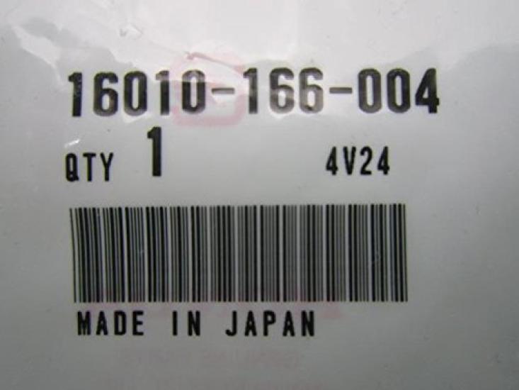 Genuine Honda Motorcycle Carburetor Gasket for NSR50 Number for Part (part 16010-166-004) NS-1, NS50F, NSR80, CRM50, CRM80, MB50, MB-5
