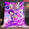 Dragon Ball Easy to Carry Blanket Lightweight Flannel Warm Blanket for Travel Outdoor THW